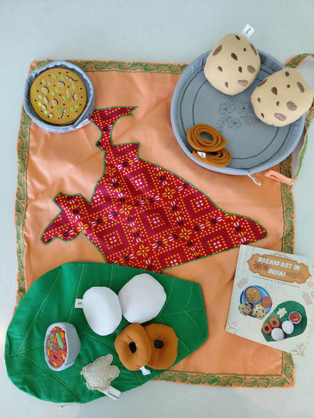 Multiculural Breakfast Food Set - Indian