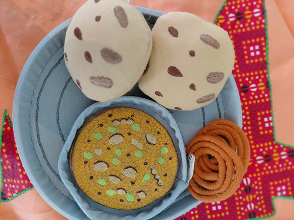 Multiculural Breakfast Food Set - Indian