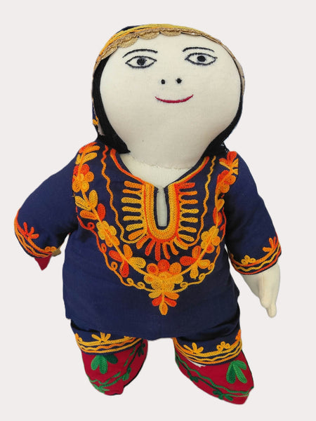 Dolls - Regional Indian Dolls in Traditional Dress Set of 5.