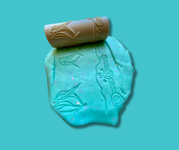 Natural Stamp Rollers - Connecting to Country set of 3