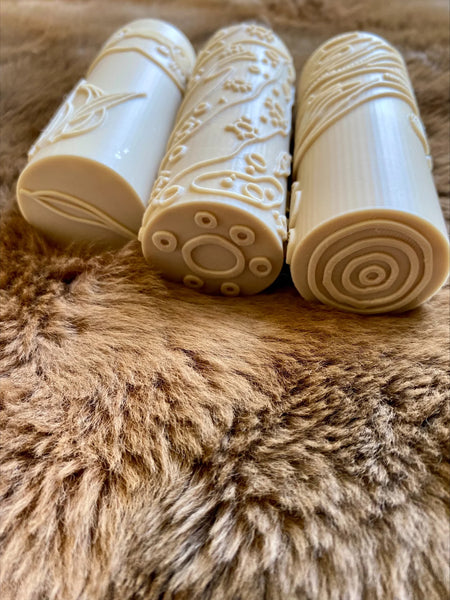 Natural Stamp Rollers - Connecting to Country set of 3