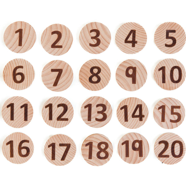 Tactile Wooden Numbers Set