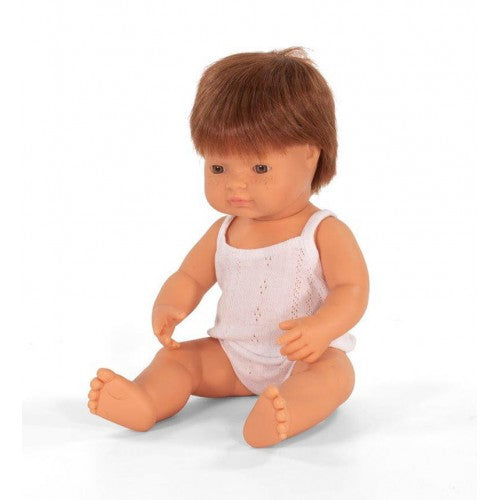 Doll - Anatomically Correct Baby, Caucasian Boy, Red Head