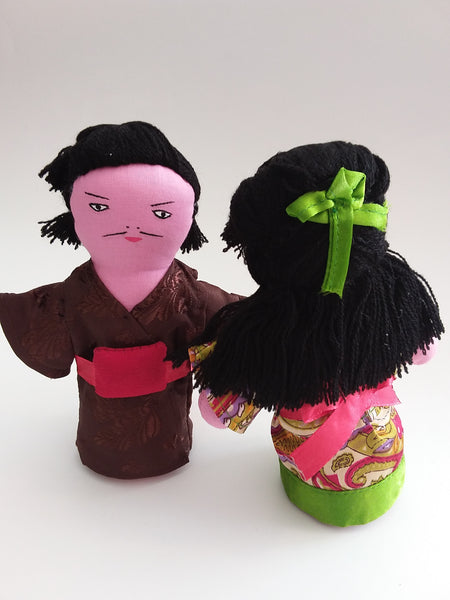 Dolls - Multicultural Display Pair - Asian