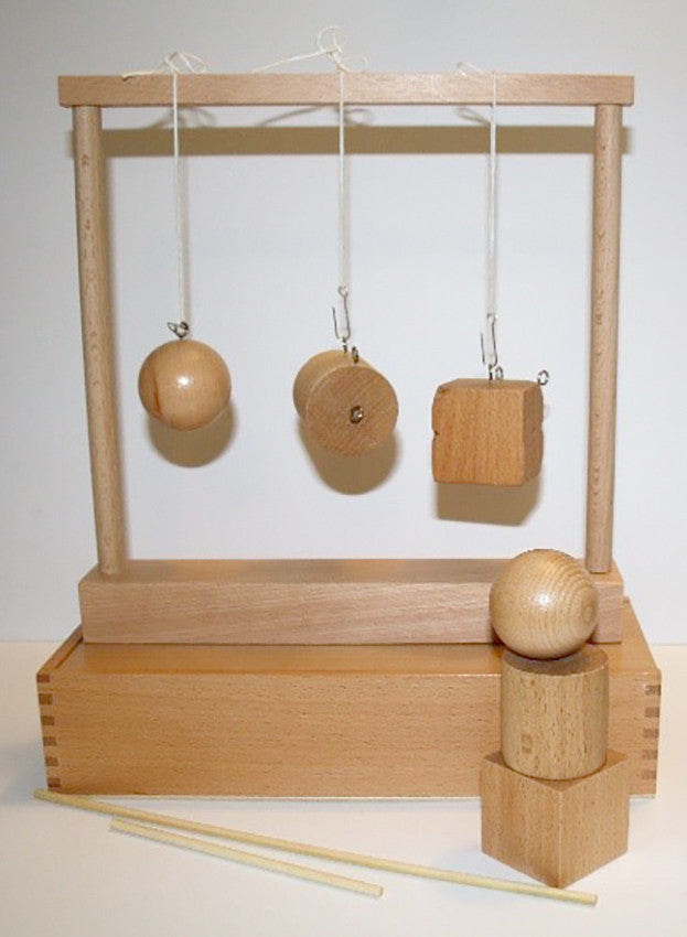 Froebel Gabe No. 2 - Sphere, Cylinder and Cube.