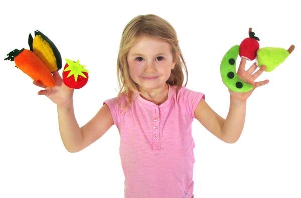 Fruit and Vegetables Fabric Set