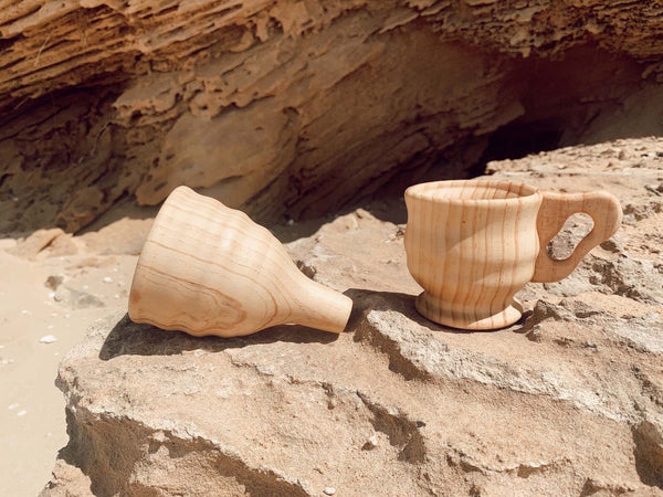 Explore Nook Wooden Funnel and Cup Set