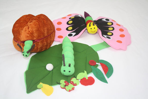 Cocoon, Caterpillar and Butterfly Kit.