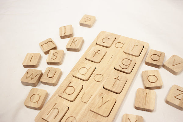 C-V-C Word Tray with Alphabet