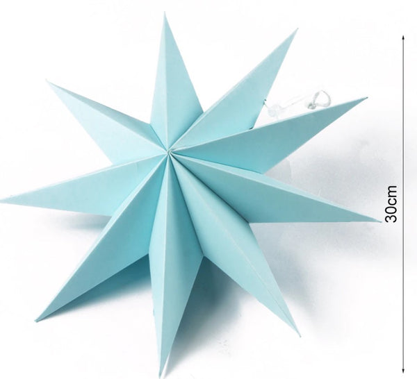 Christmas DIY Paper Stars Packet of 5